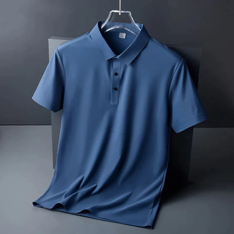 Plane Matty Solid Half Sleeves Mens Polo neck T-Shirt Pack Of 5