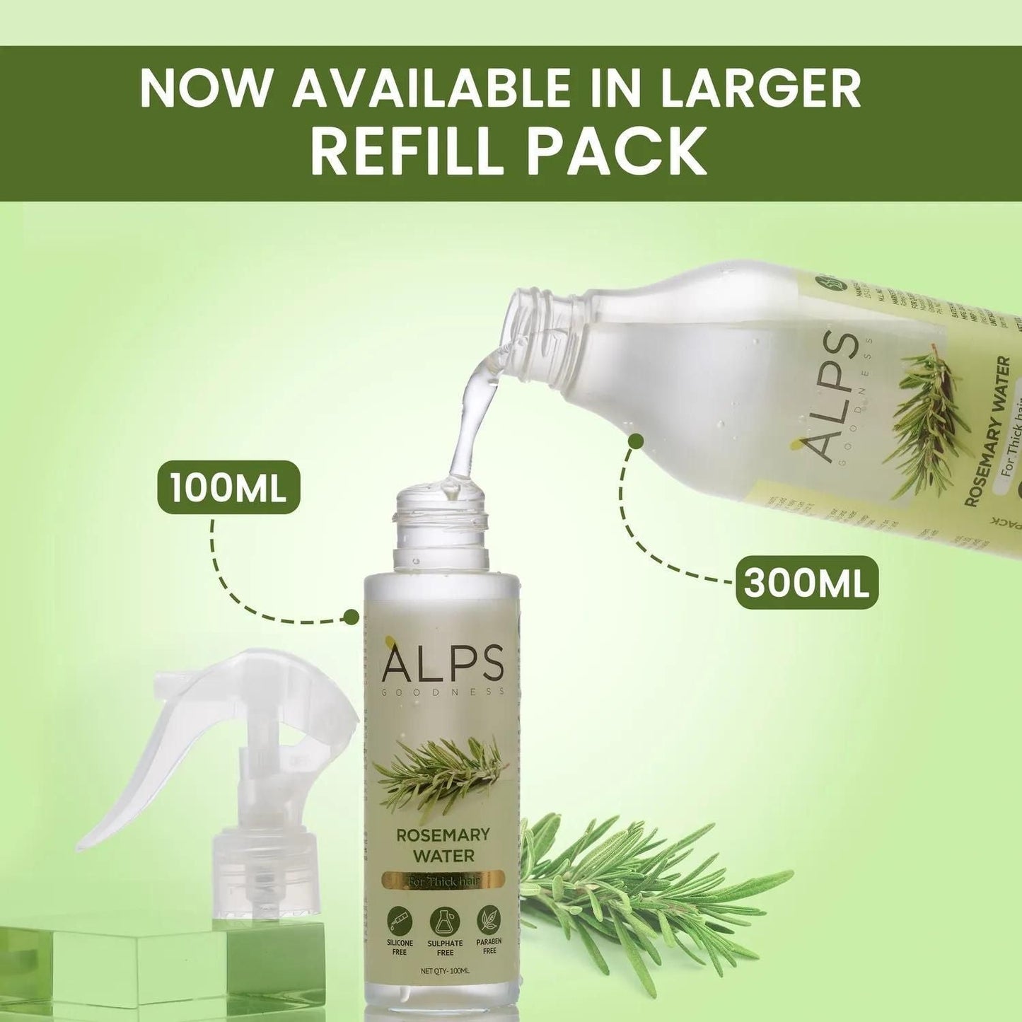 🔥BUY 1 GET 1 FREE🔥 ROSEMARY WATER, HAIR SPRAY FOR REGROWTH| 4.5⭐⭐⭐⭐⭐