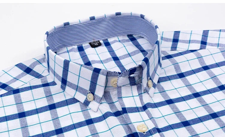 š„BUY 1 GET 4 FREE š„- Mens Branded Cheque Shirt - (Pack of 5)