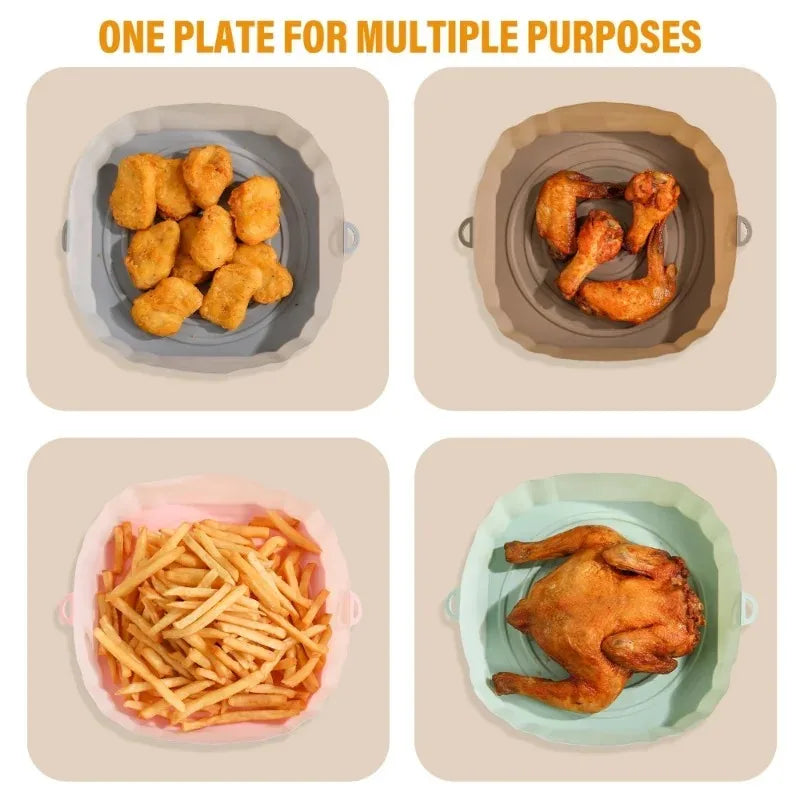 Microwave & Air Fryer Silicone Baking Tray (Buy 4 Get 2 FREE)