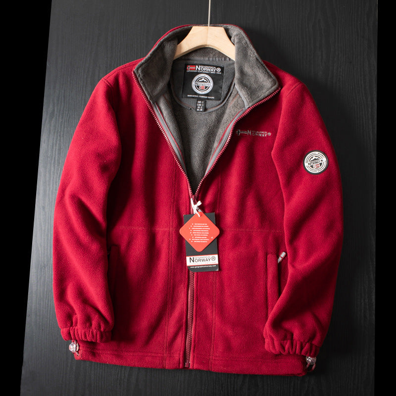 🎄🎅Suitable for both men and women🎁 Unisex Double-Layer Padded Warm Jacket(50% OFF)