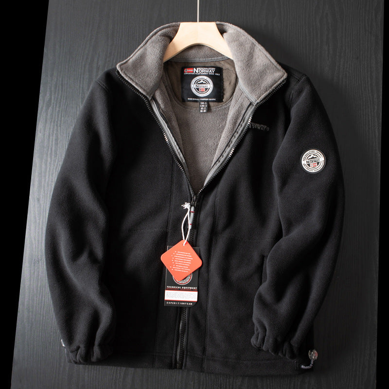 🎄🎅Suitable for both men and women🎁 Unisex Double-Layer Padded Warm Jacket(50% OFF)