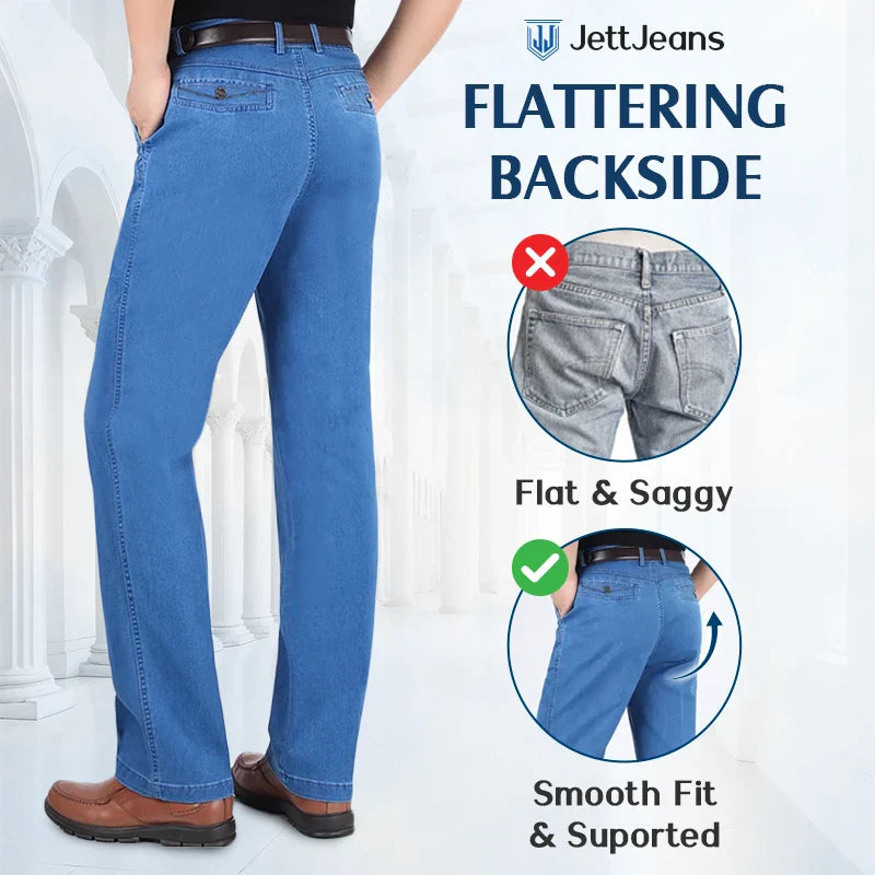 DashingDons - Men's Classic Straight Fit Stretch Jeans ( Pack Of 3) 🔥