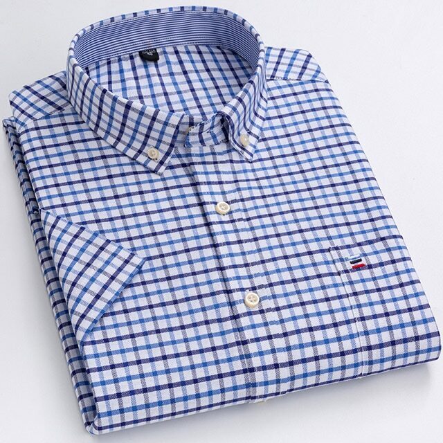 🔥BUY 1 GET 4 FREE 🔥- Mens Branded Cheque Shirt - (Pack of 5)