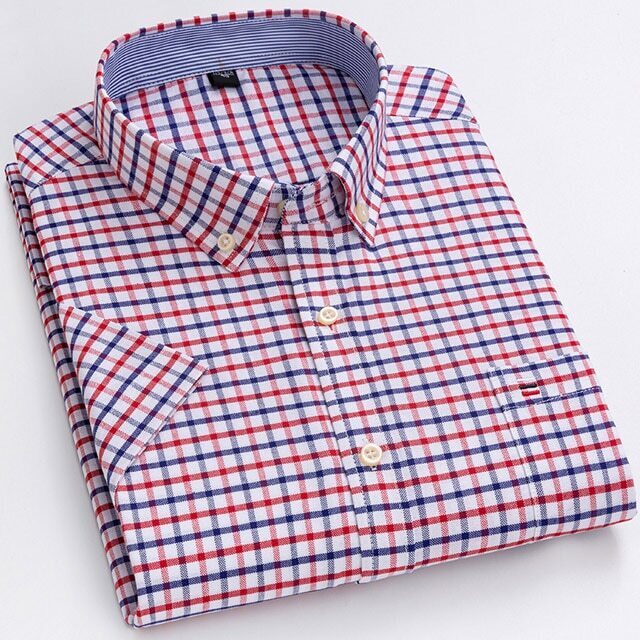 🔥BUY 1 GET 4 FREE 🔥- Mens Branded Cheque Shirt - (Pack of 5)