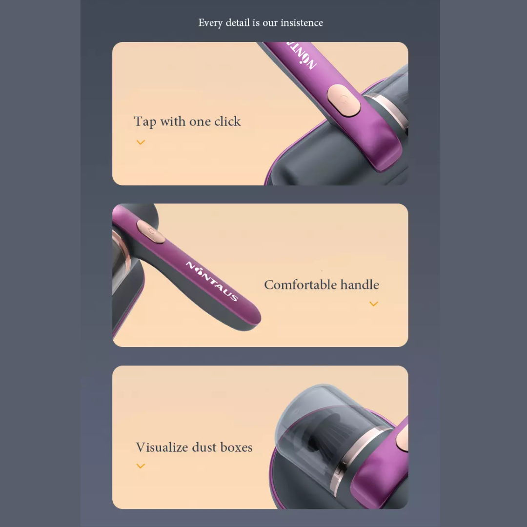 Handheld Deep vacuum & Mite Removal