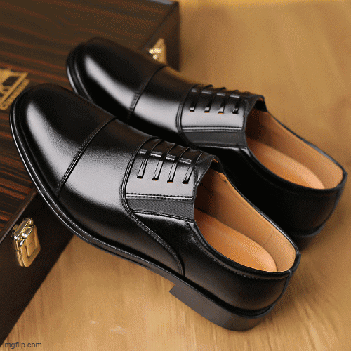 🔥 Men's Business Formal Leather Shoes