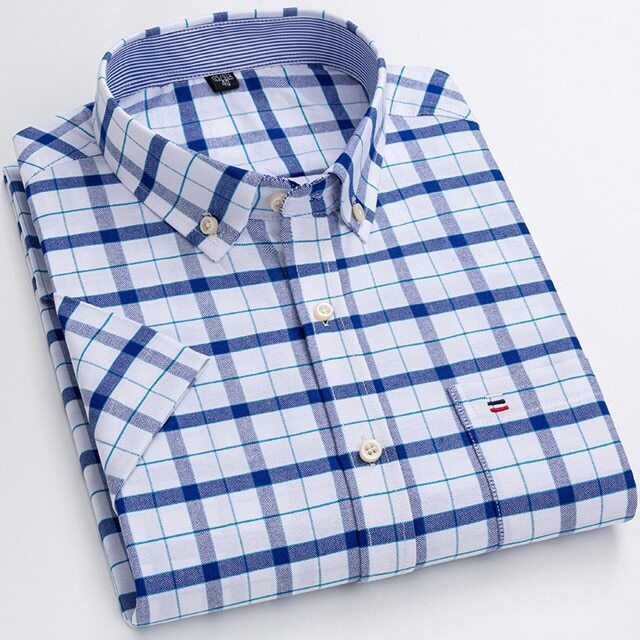 🔥BUY 1 GET 4 FREE 🔥- Mens Branded Cheque Shirt - (Pack of 5)