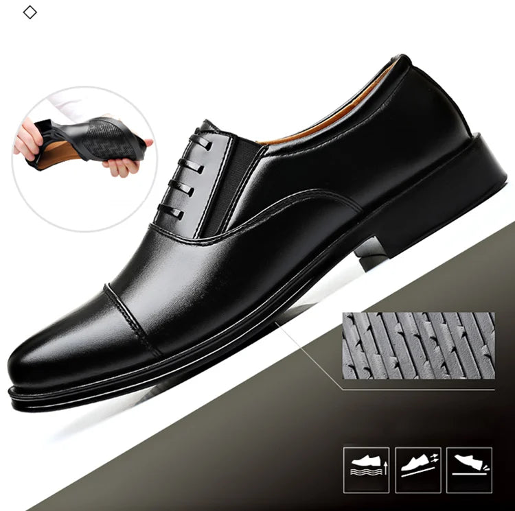 🔥 Men's Business Formal Leather Shoes